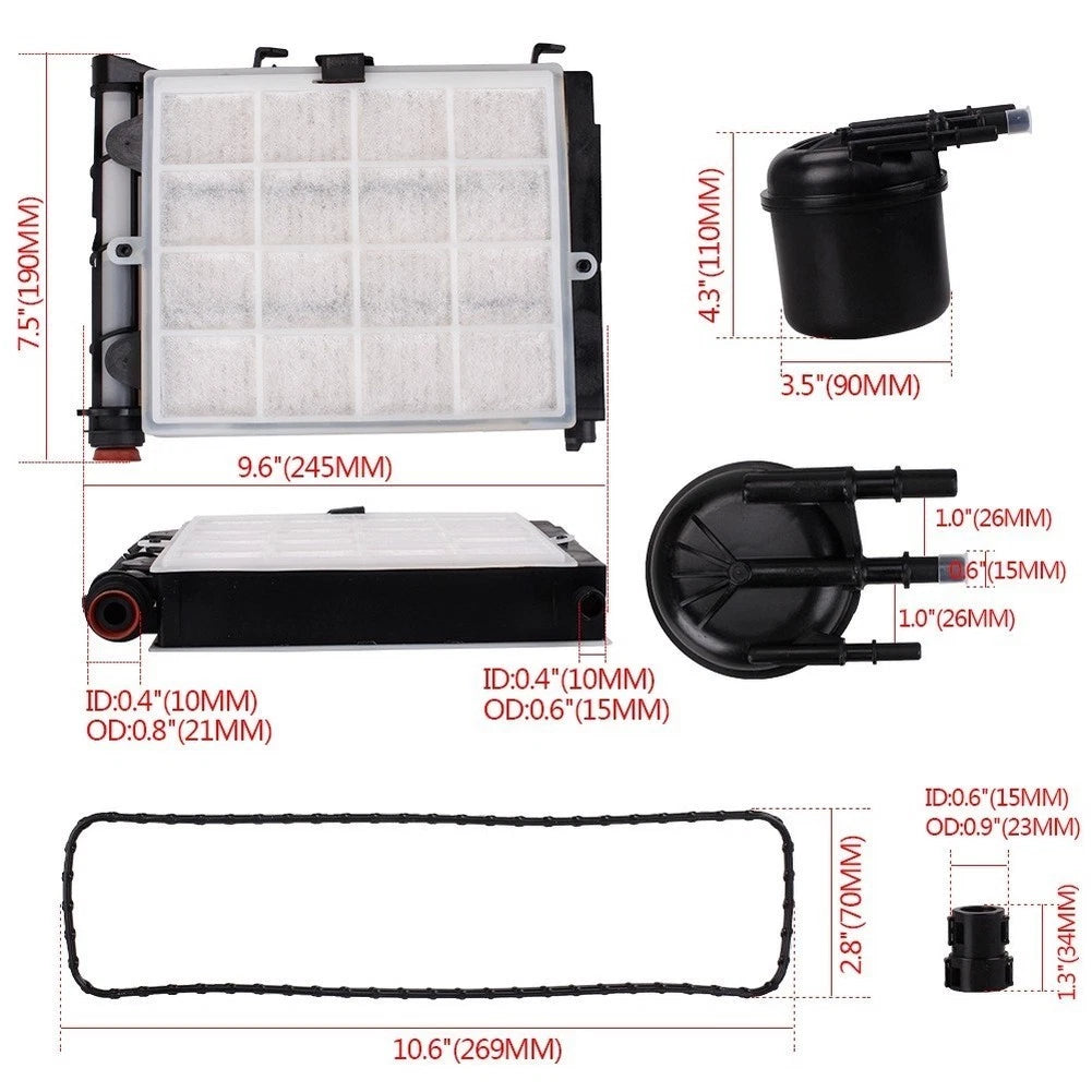 Injector Protection For Demanding Driving Conditions Fuel Filter Assembly