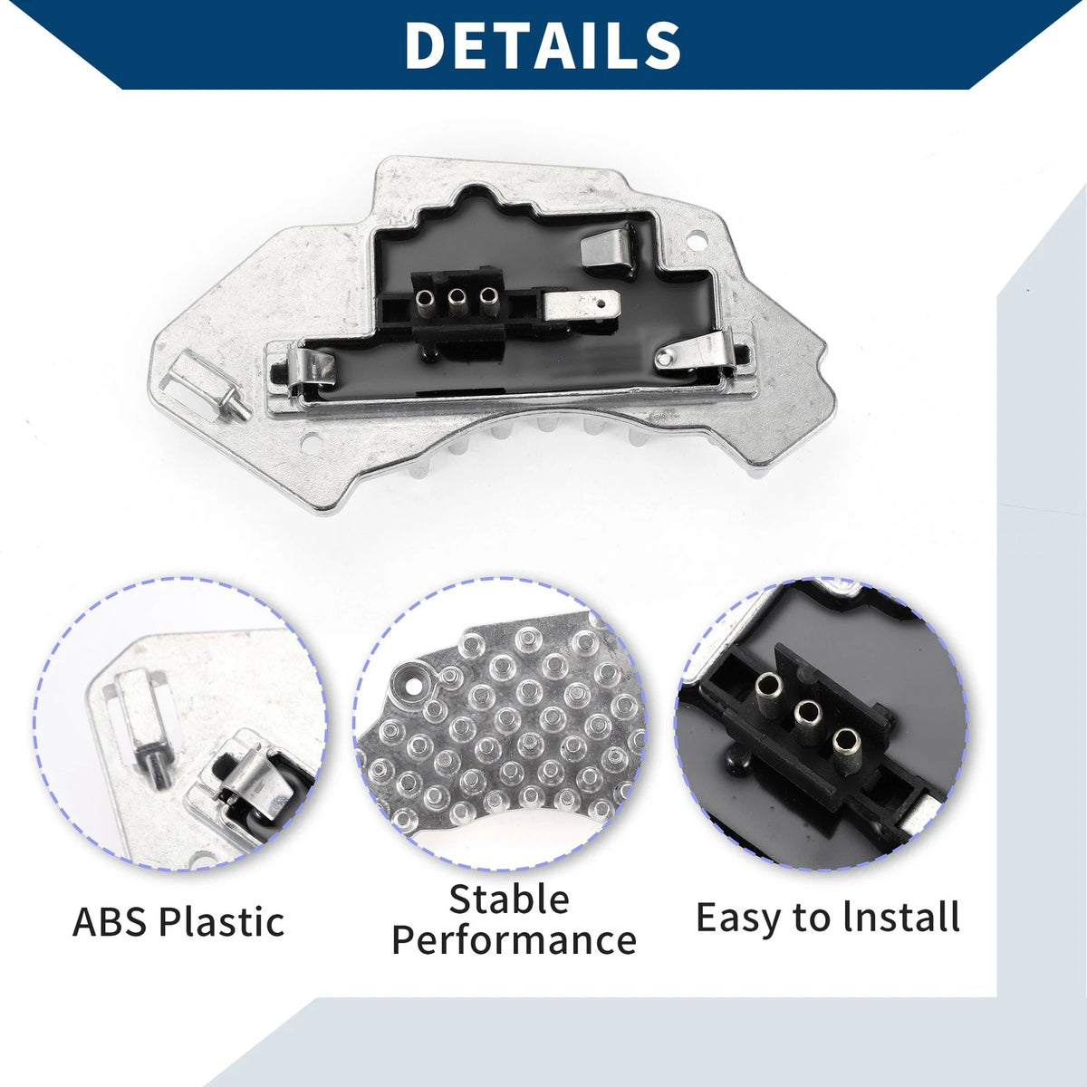HVAC Blower Motor Resistor Replacement for Mercedes Benz CLK320 (1998–2002)