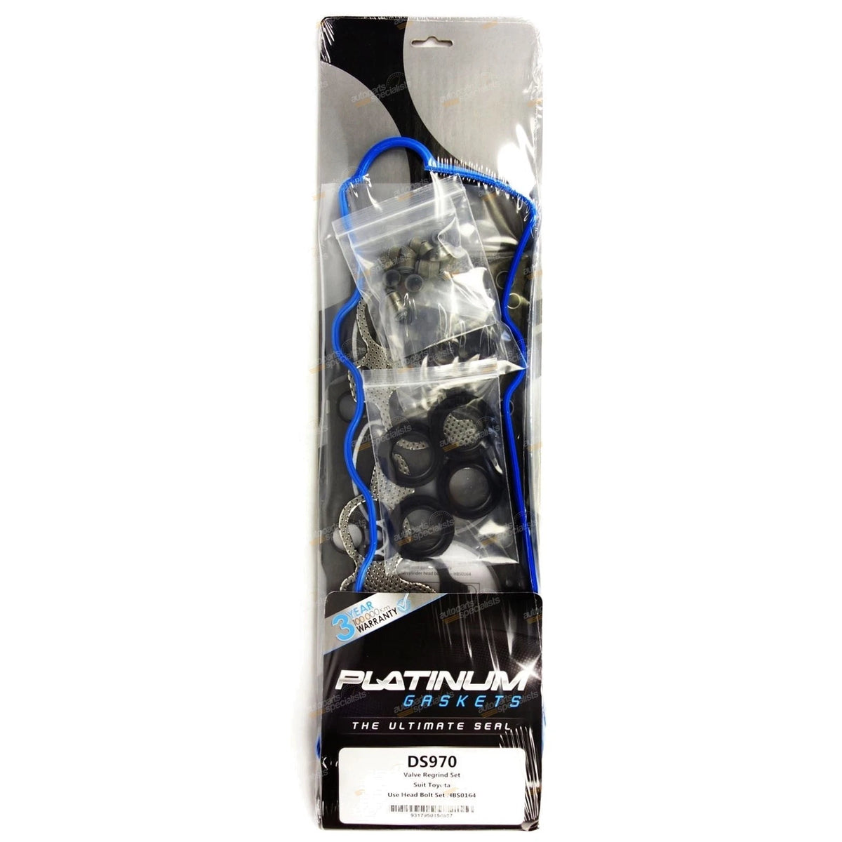 Valve Regrind Gasket Set (VRS) for Holden Apollo JM JP 1993–1997 4cyl 5S-FE