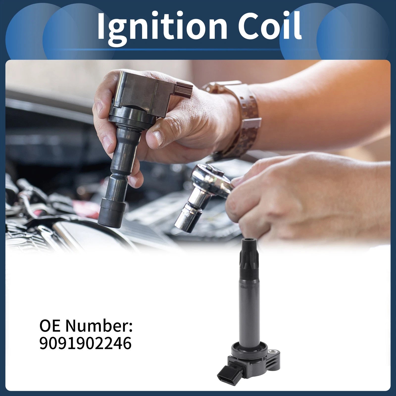 Ignition Coil Pack Replacement for Toyota Highlander (2004–2007)