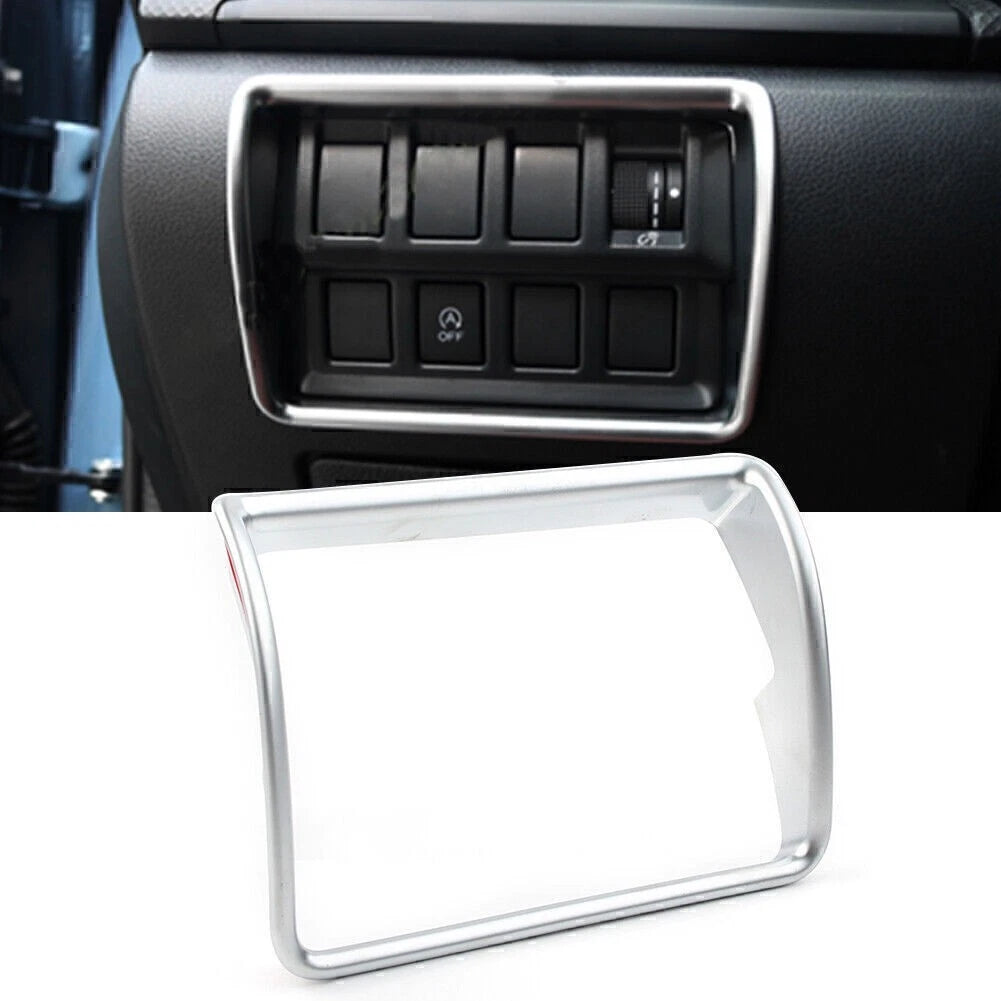 Chrome Headlight Switch Button Cover Trim for Subaru Forester (2019–2020)