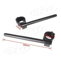 Clip-On Handlebars for Universal Motorcycle (7/8", 31mm Fork Tube)