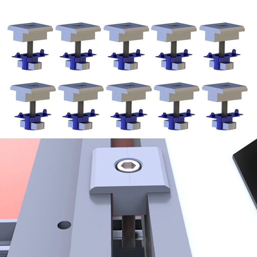 End Clamps for Solar Panels (Secure Mounting)