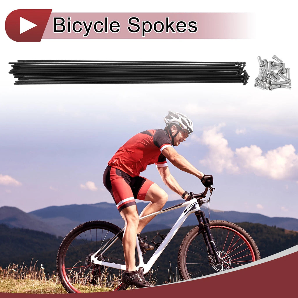 Bicycle Spokes 285mm Replacement Set for 13G Wheels (2005–2015)