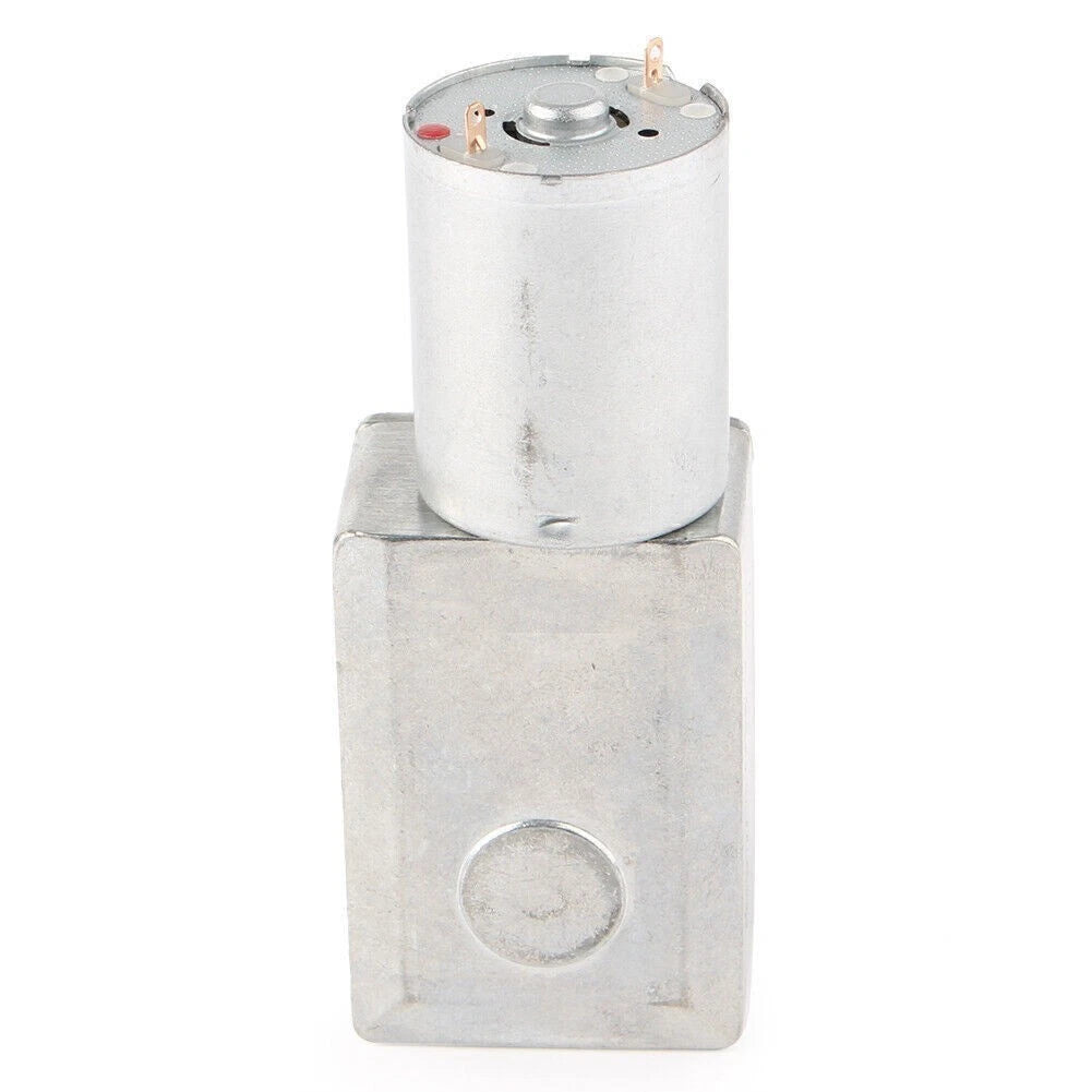 10RPM Turbo Worm Geared Motor for DIY Scroll Curtain (12V)