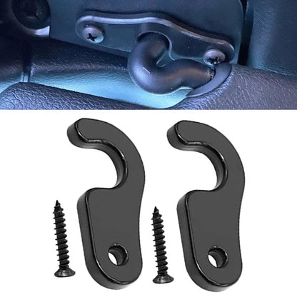 Set of 2 Sun Visor Clips for Jeep (2018–Present) Black Color