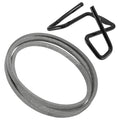 Belt with Guide for John Deere 100 Series 107S D110 D130 D125 (2000–2019)