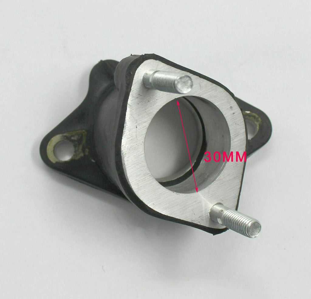 30mm Angled Manifold for CG 200cc 250cc Upright Engine Quad ATV (2000–2023)