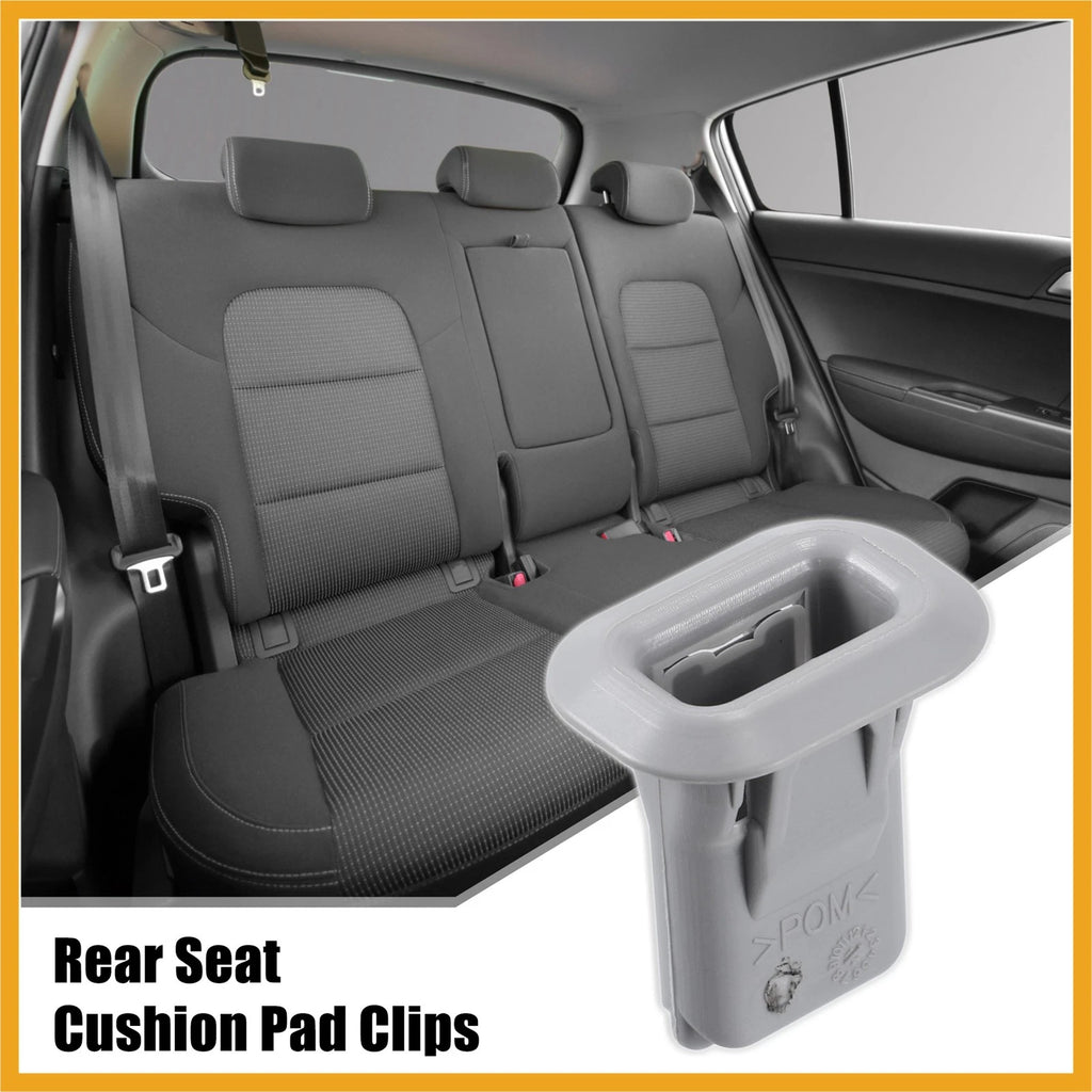 4 Pack Rear Seat Cushion Pad Clips for Mercedes-Benz CLA250 (2014–2019)