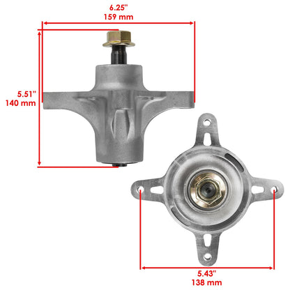 Deck Spindle and Pulley Replacement for Toro TimeCutter MX5060 MX5025 (2010–2015)