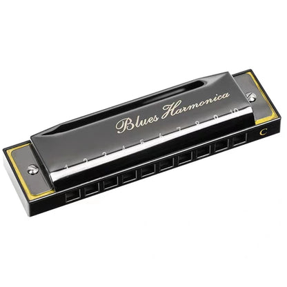 10 Hole Key of C Harmonica for Kids - Phosphor Bronze