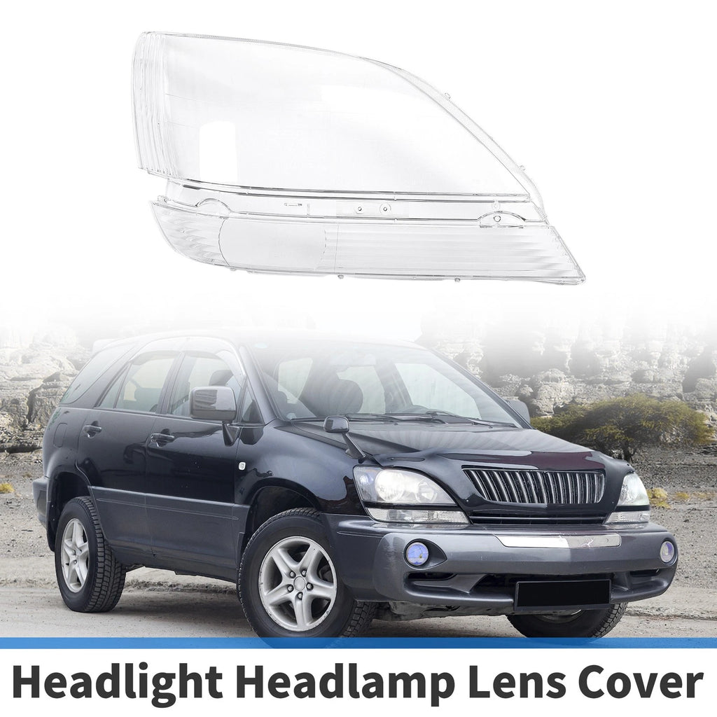 1 Pcs Headlight Lens Cover Front Right for Lexus RX300 (1999–2003) Clear