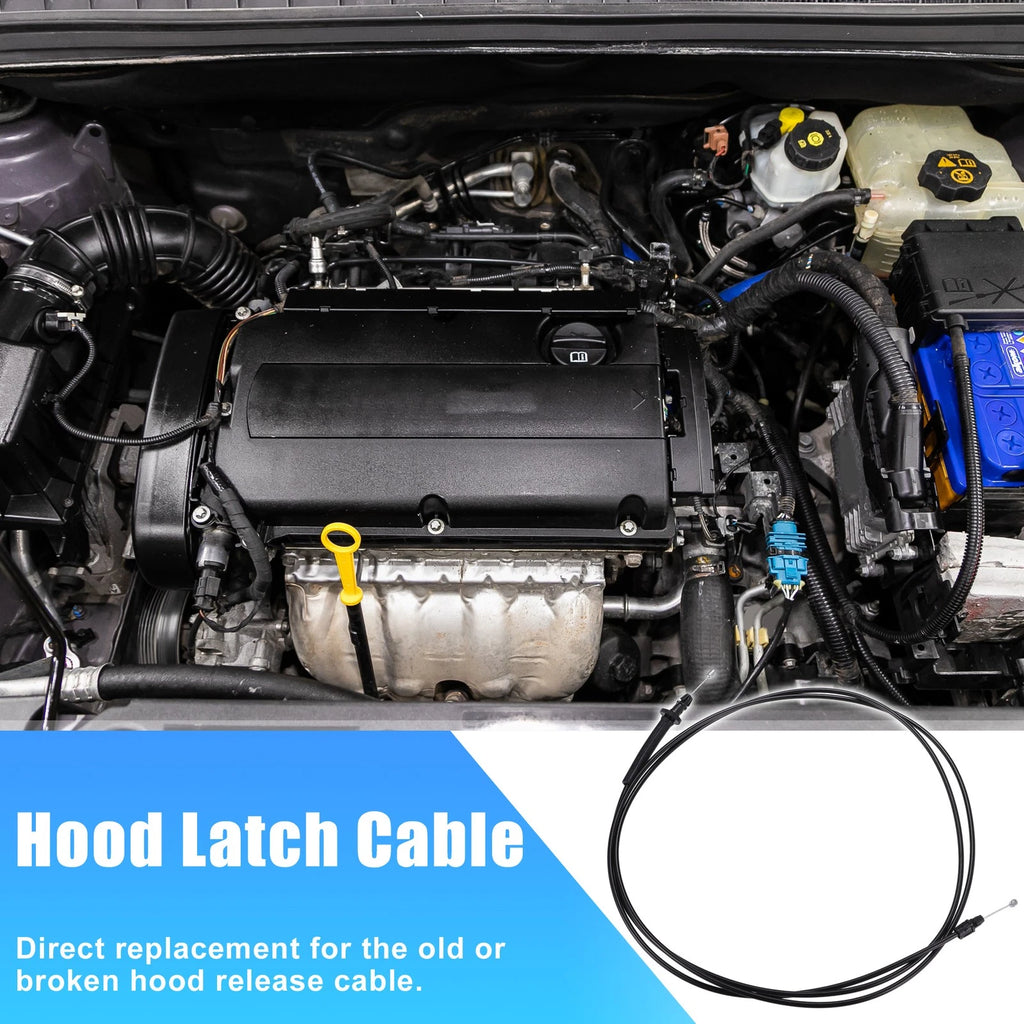Hood Release Cable Replacement for Chevy Impala Monte Carlo Lacrosse (2000–2017)