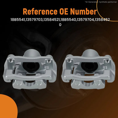 Rear Brake Calipers Pair for Cadillac ATS/CTS (2013–2019) 18B5540