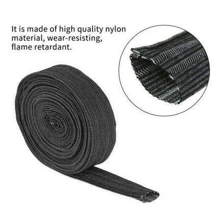 25FT Protective Sleeve Sheath Cable Cover for Welding Torch & Hose