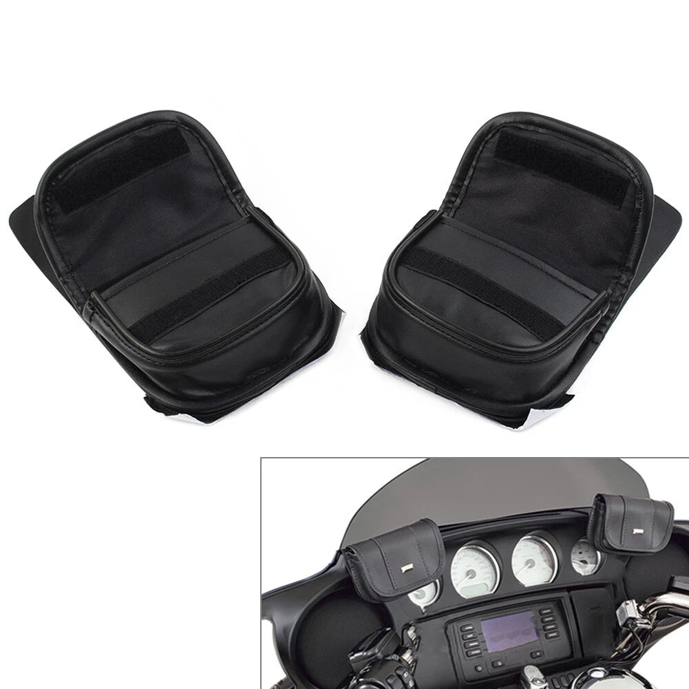 Dual Windshield Bags for Harley Touring Street Glide Special (2014–2023)