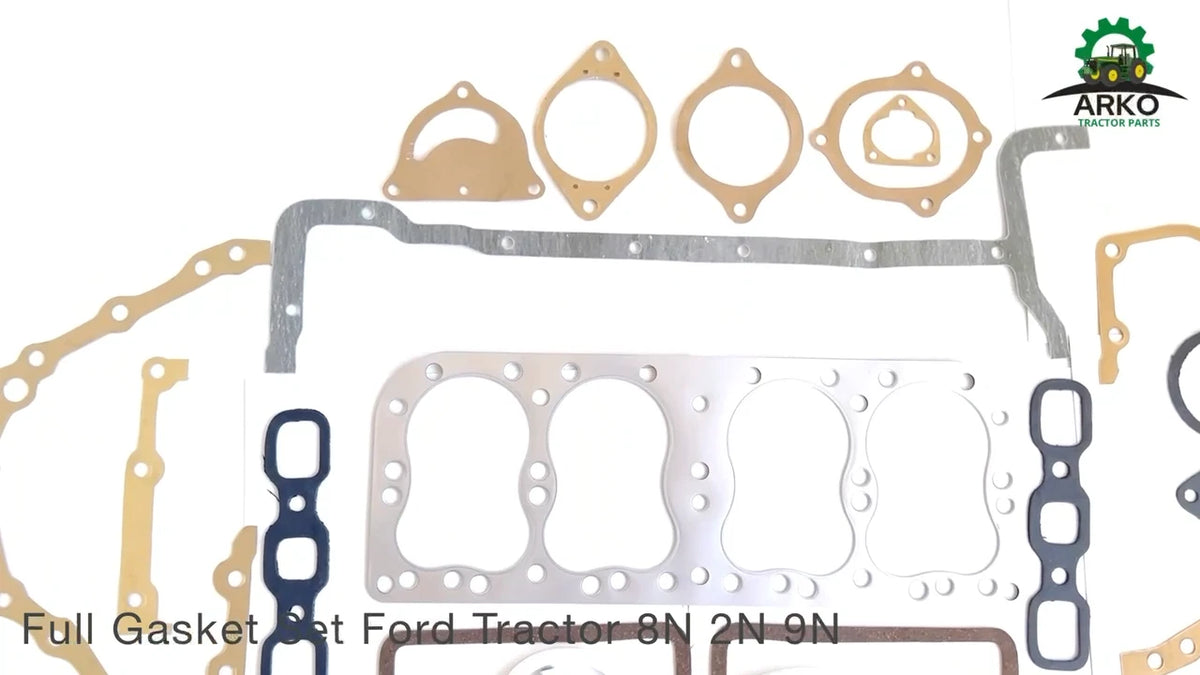 Full Gasket Set for Ford Tractors 2N 8N 9N (1939–1952)
