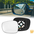 Heated Rearview Mirror Glass Left Side Replacement for BMW X3 (2011–2024)