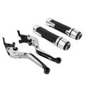 Silver Extendable Brake Clutch Levers Set for Benelli BN302S (2015–2019)