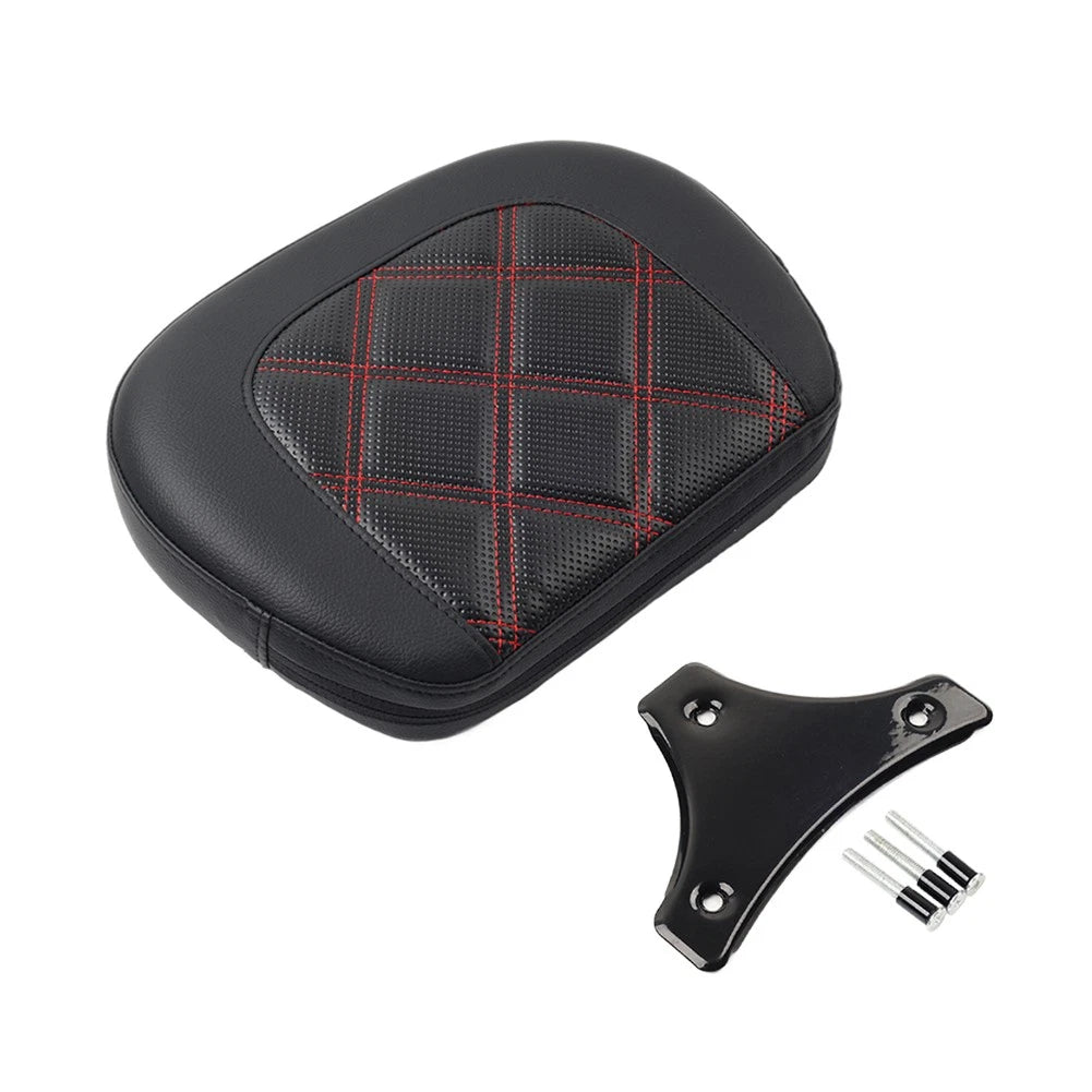 Passenger Sissy Bar Backrest Pad Bracket for Harley Street Glide