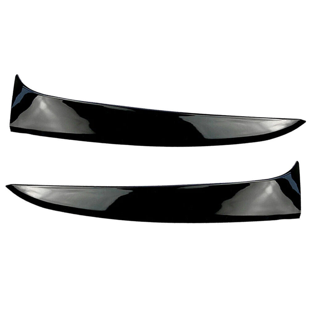 Black Rear Window Spoiler Side Wing Trim Cover for Kia Sportage (2011–2015)