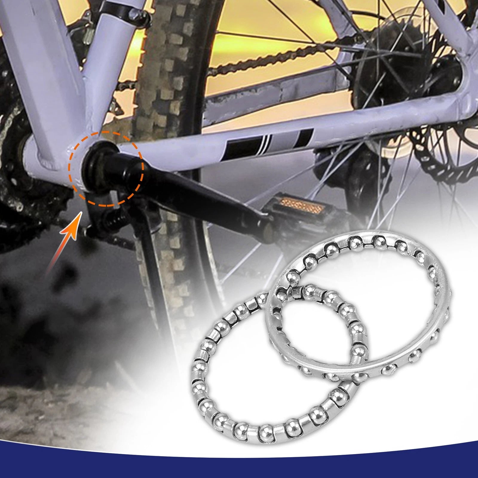 Crank Bearings Retainer Cage 40mm x 20mm for Universal (Universal)