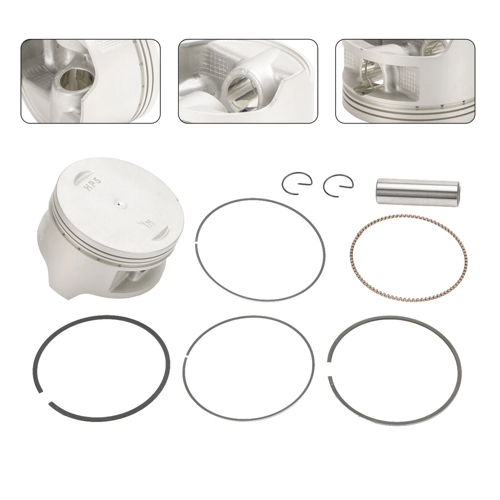 Engine Piston Kit Standard Bore 86.5mm for Honda Rancher TRX420 (2007–2018)