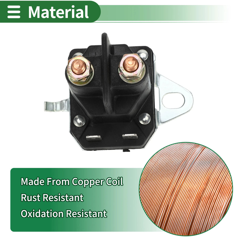 1 Pc Auto Relay for MTD Troy Bilt Yard Man (2 Pins, Waterproof)