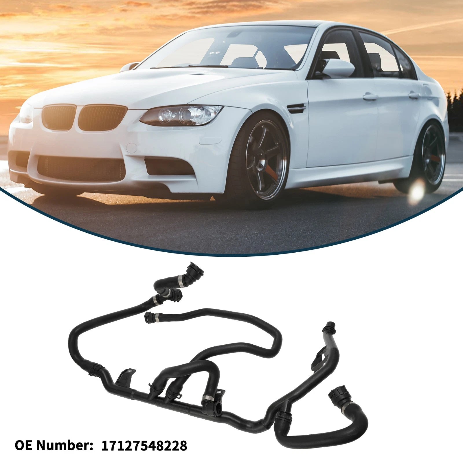 Radiator Hose for BMW 3 Series E90 2004–2012 Cooling Liquid Tube Replacement