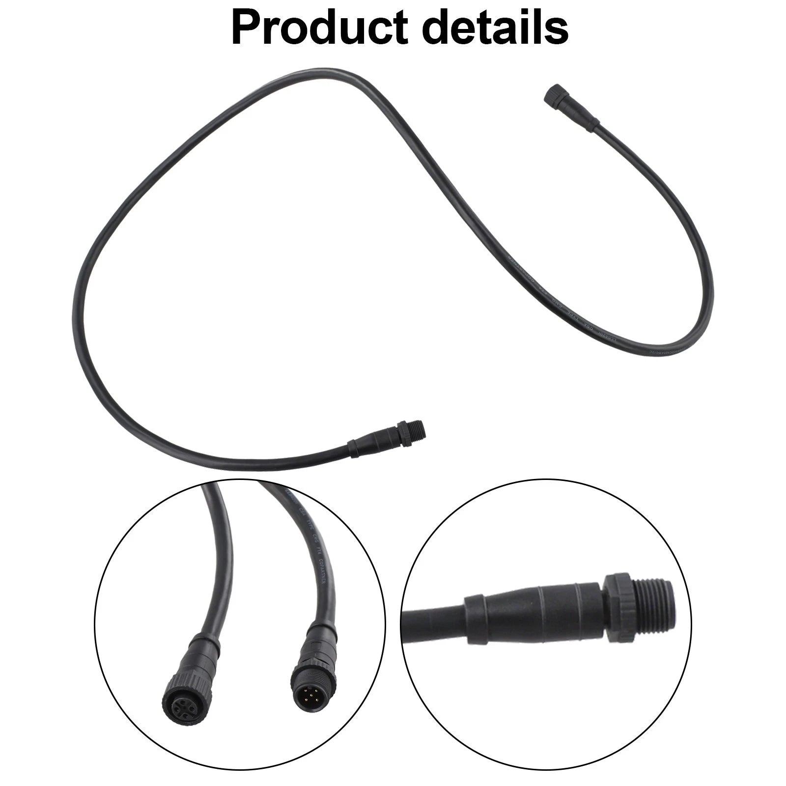 Connector Cable M125P for Marine Navigation Systems (NMEA 2000)