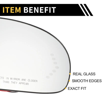 Heated Mirror Glass for GMC Sierra 2500 3500 HD (No. 15886196)