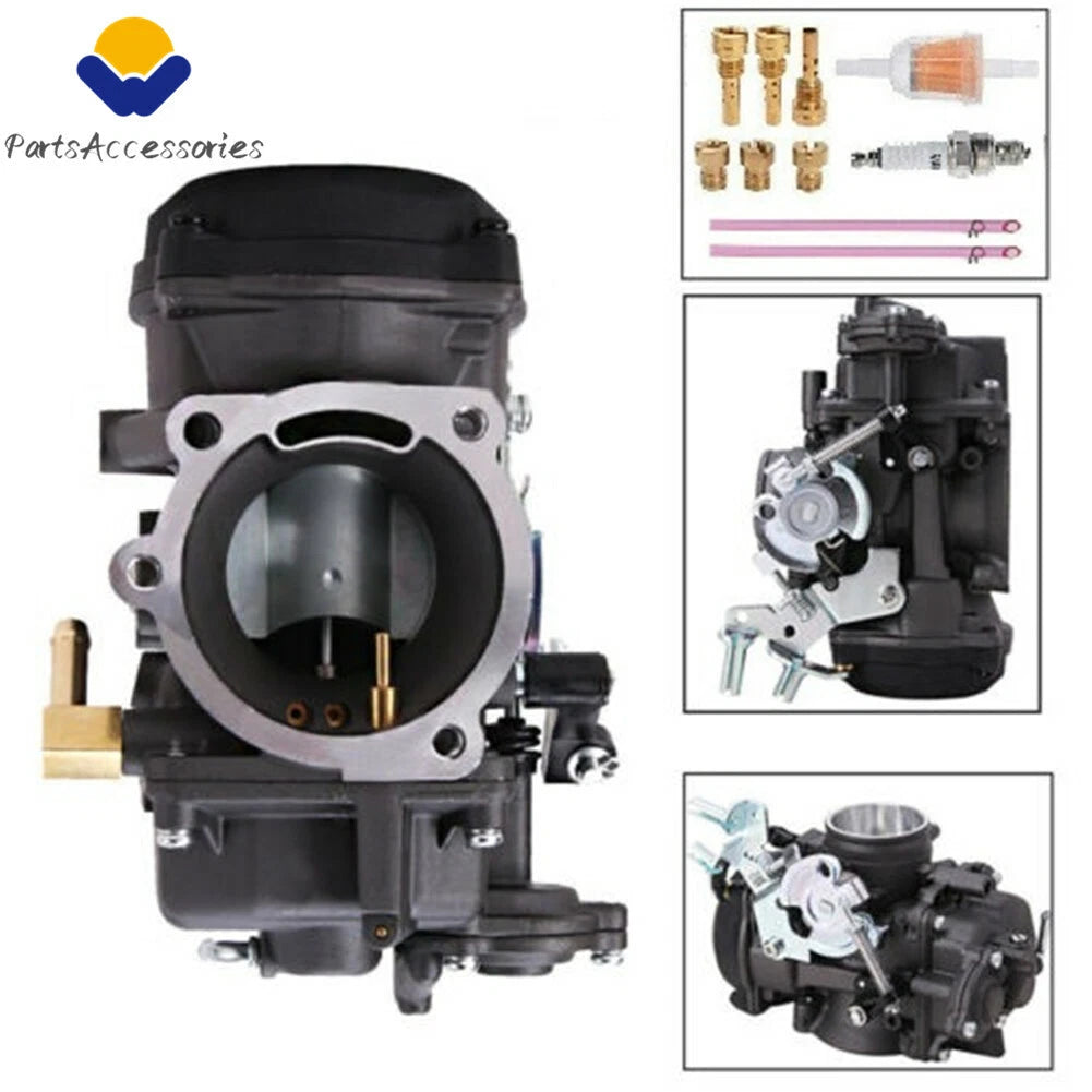Carburetor & Idle Mixture Screw for Harley Davidson Sportster 883 1200 (1988–2023)