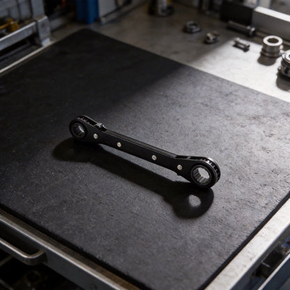 Ratchet Double Box End Reversible Wrench 621mm for Automotive Use
