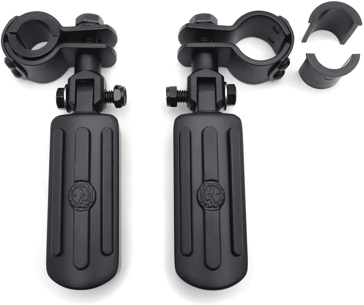 Streamliner Skull FootPeg for Honda GL1800 VT750 Shadow (1" & 1 1/4" Clamps)
