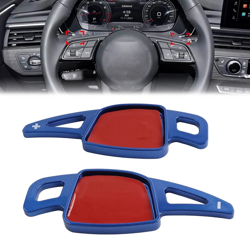 Steering Wheel Shifter Paddle Extension for Audi A3 A4 A5 A6 A7 S4 S5 (2010–2020)