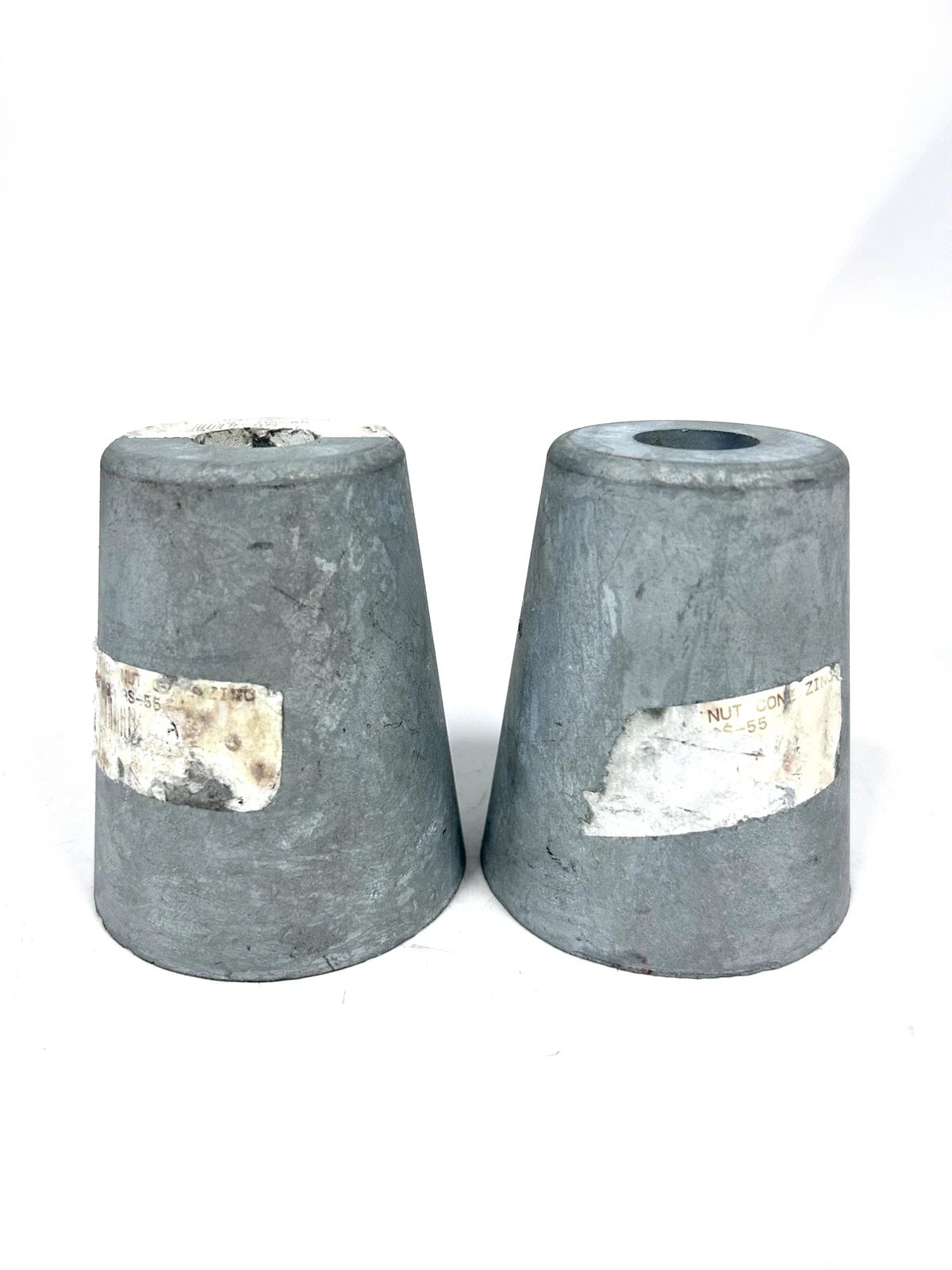 2X Zinc Propeller Anode Cone for Azimut AS-55