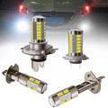 1pc LED Headlight for Motorcycle (H4 H7 H1 H3) 33SMD Super Bright