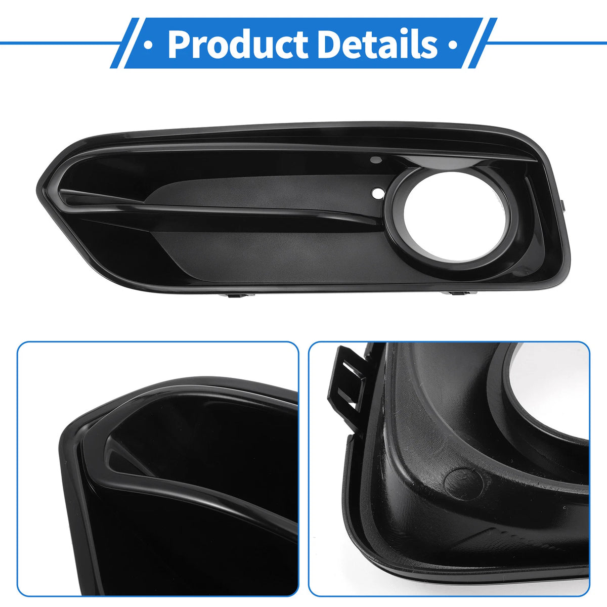 1 Pc Fog Light Grill for BMW 1 Series (2015–2018) No. 51117371667
