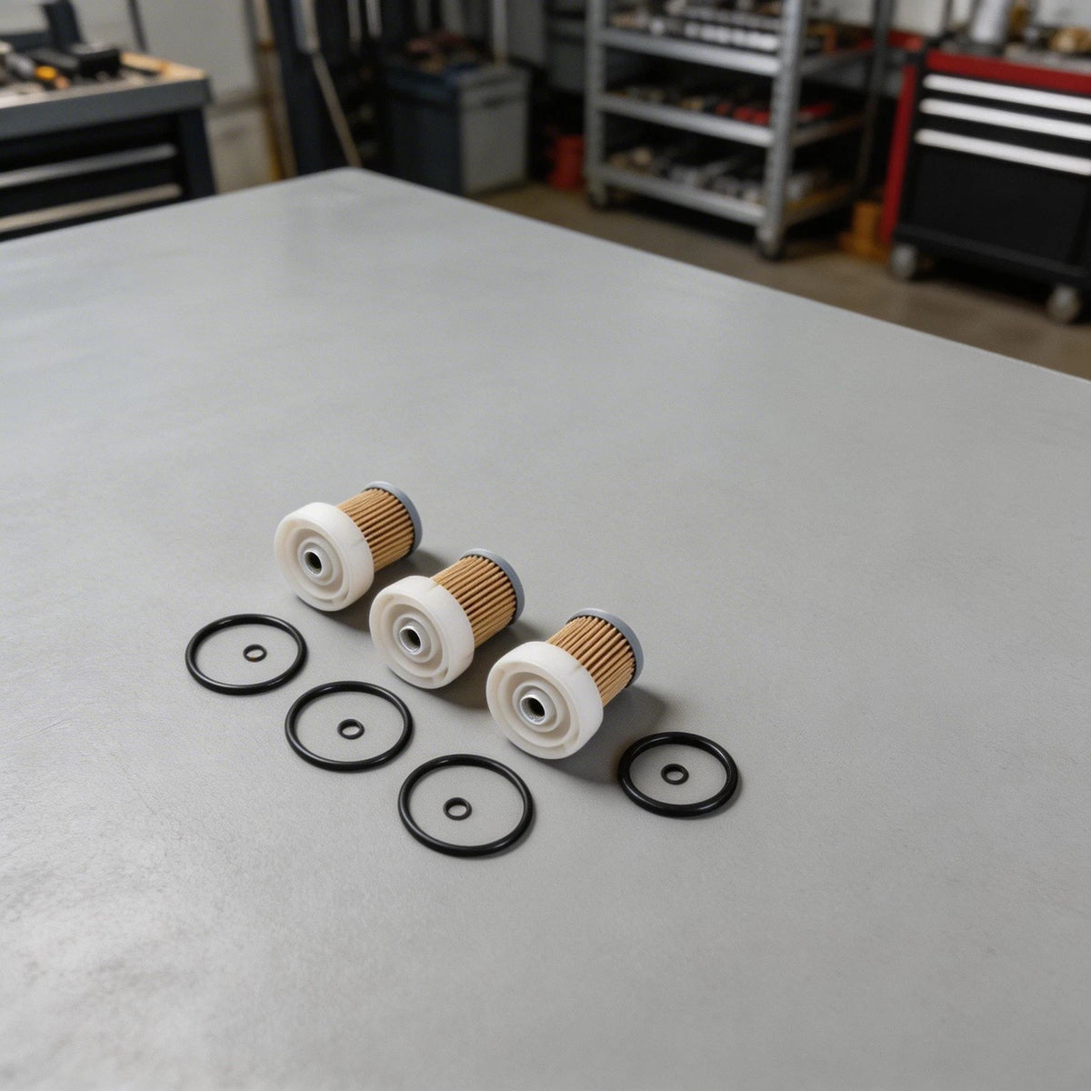 3X Fuel Filter with O-Ring for Kubota L3200 L3400 L2501