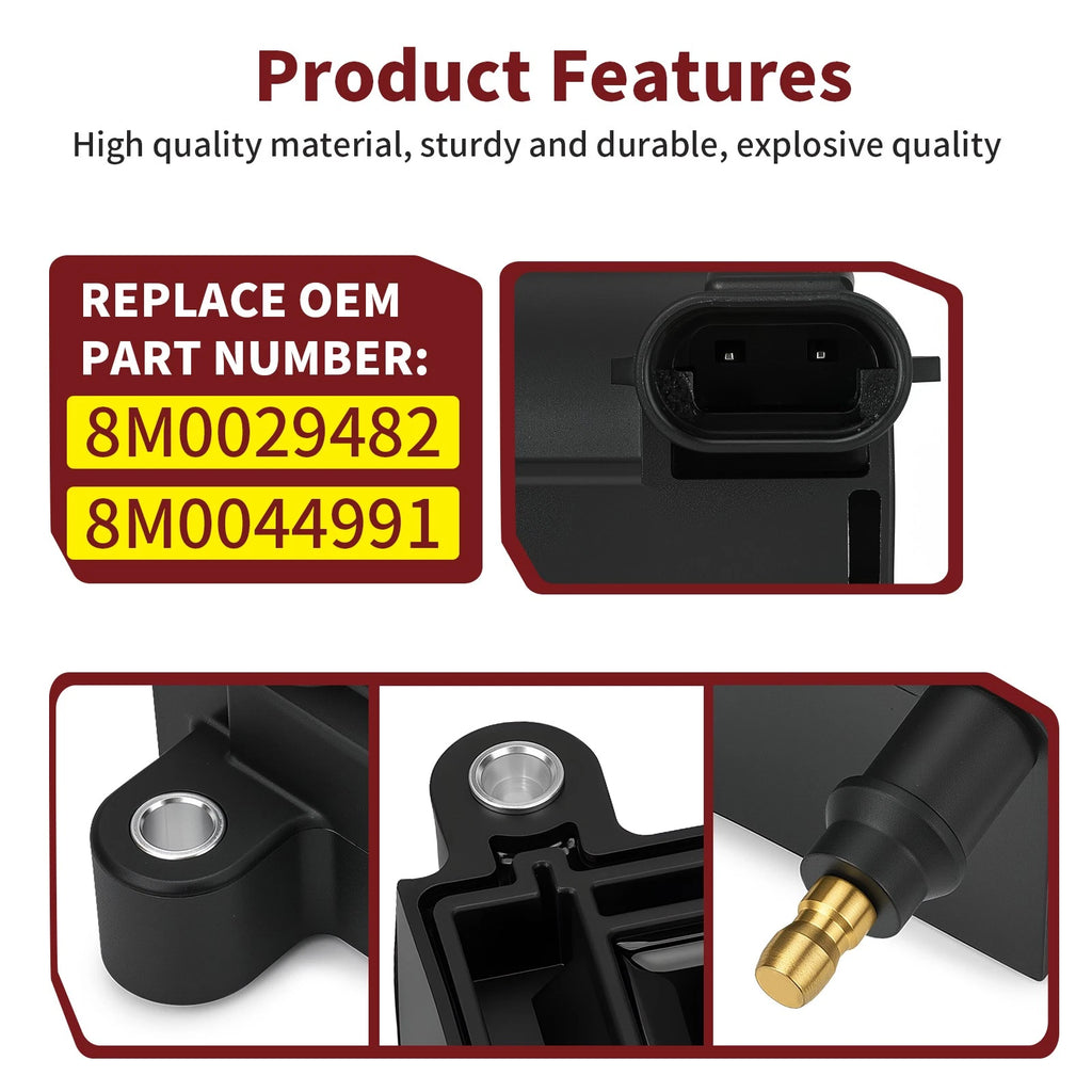 Ignition Coil 8M0044991 8M0029482 for Mercruiser 4.5L V6 & 6.2L V8 (2014–2023)