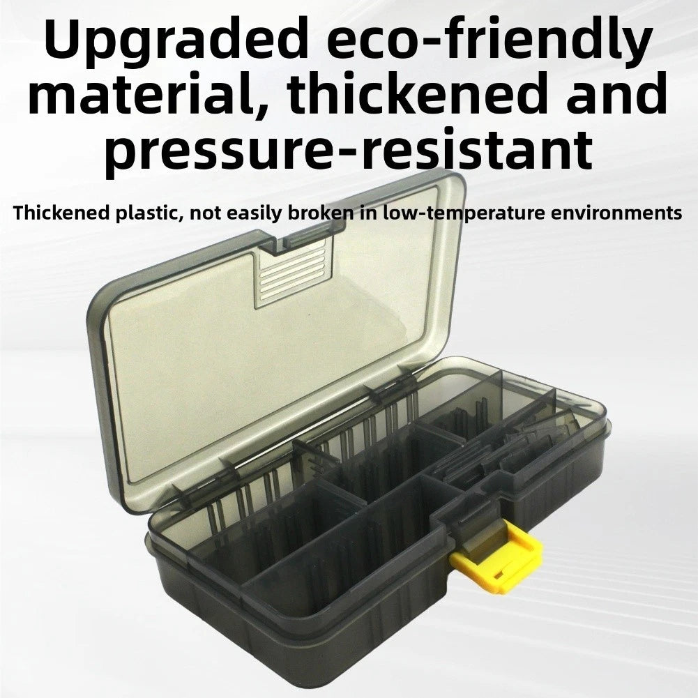 Fishing Tackle Box with Removable Compartments - Portable & Lightweight