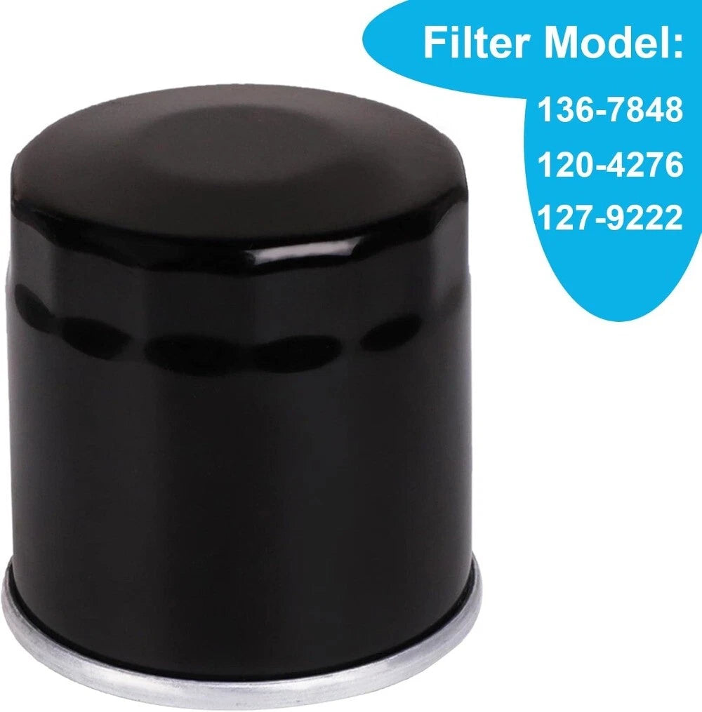 2X Oil Filter for Toro V-Twin Timecutter Mower (No Year Supplied)