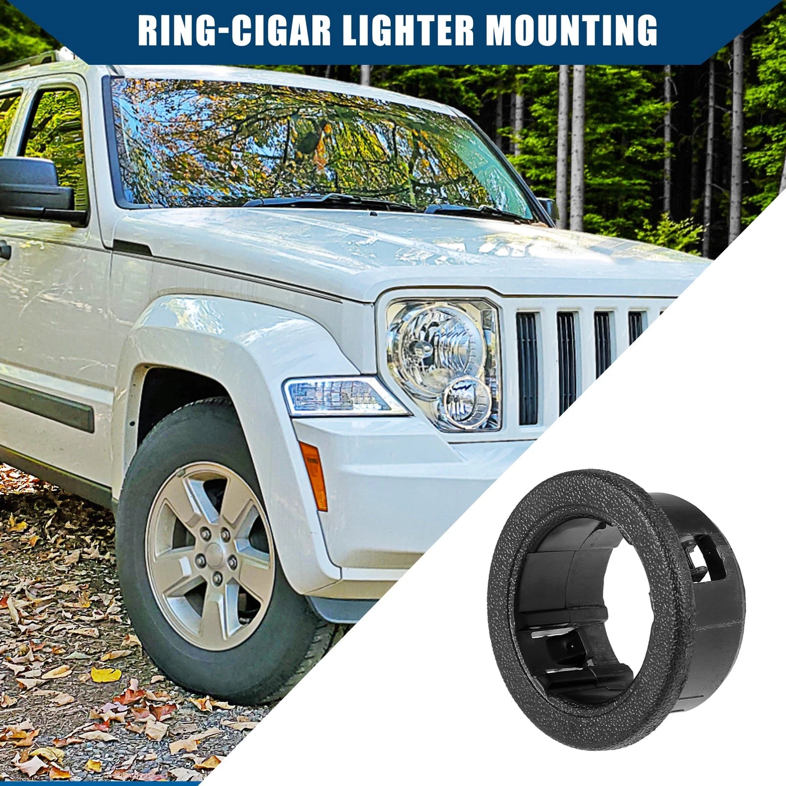 Cigarette Lighter Bezel Replacement for Dodge Chrysler 300 (2011–2022)