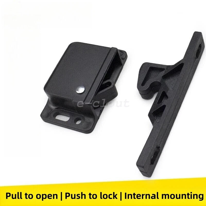 5-Pack Push-to-Close Latch for RV Boat Cabinet (10 LB)
