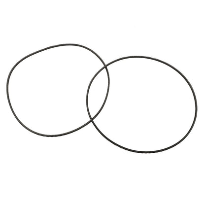 Set of 2 V Belts for Lathe Machine Model 5M690