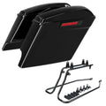 5'' Stretched Hard SaddleBags & Brackets for Harley Heritage Softail (1984–2017)