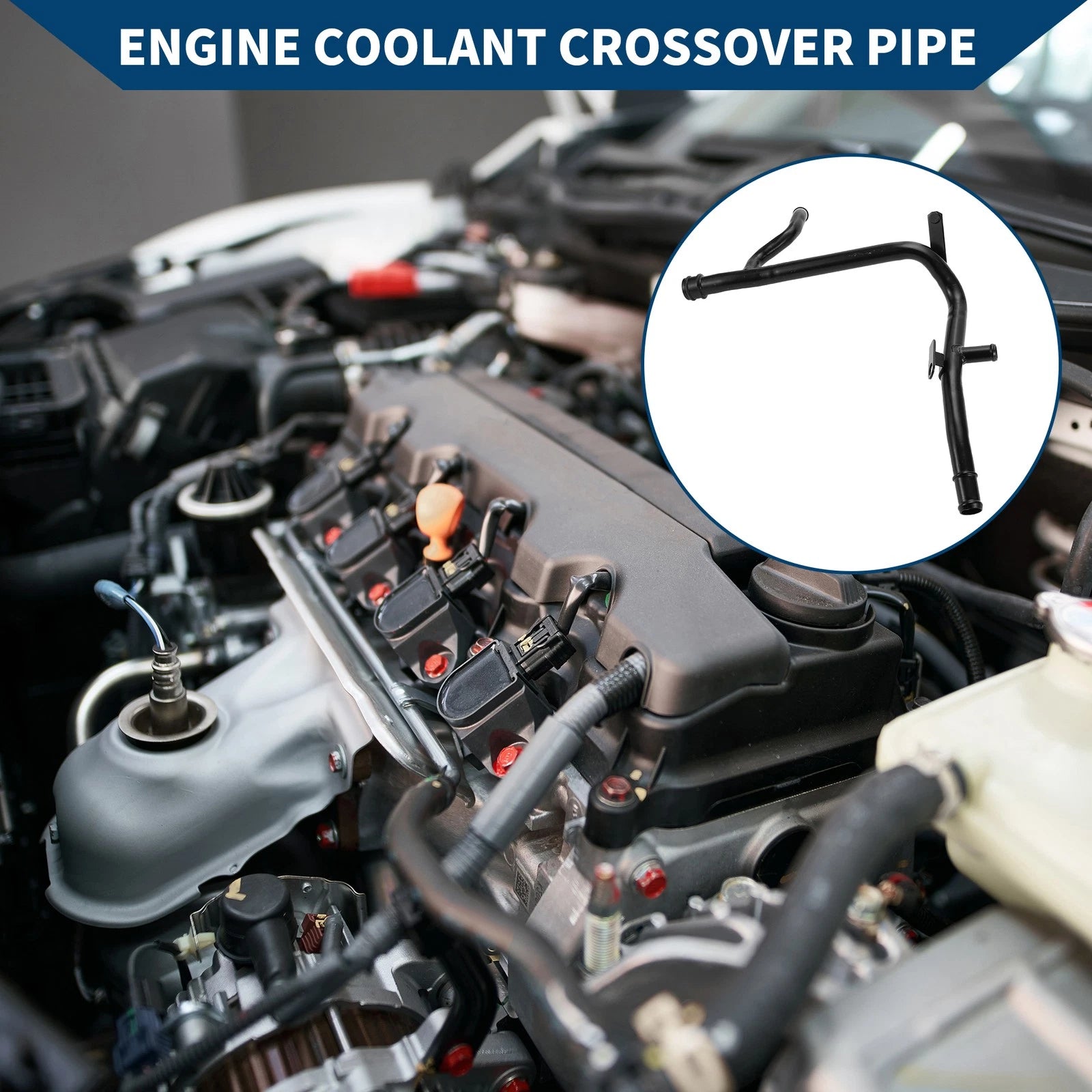 Engine Coolant Crossover Pipe Replacement for Volkswagen Golf 1.6 (1997–2013)