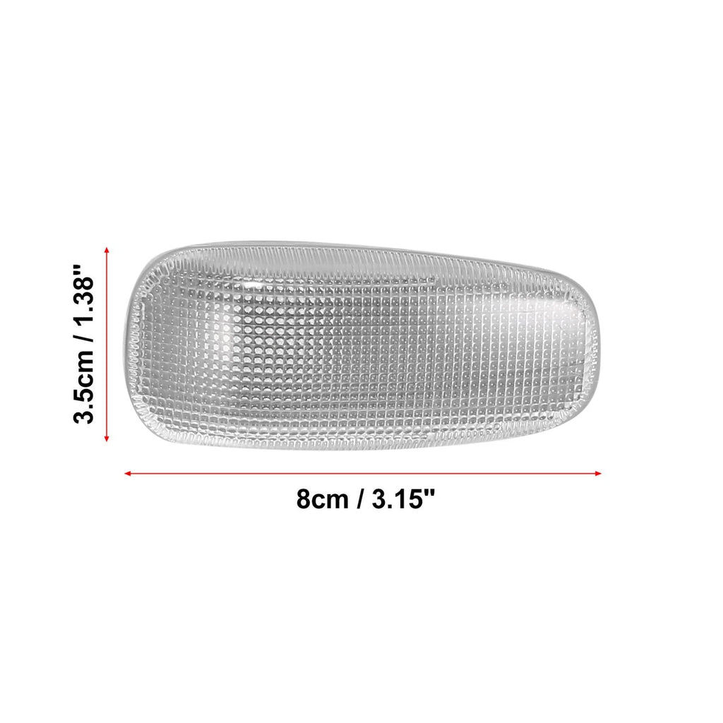 Front Side Marker Light Lens Cover Replacement for Dodge Sprinter 2500 3500 (2003–2018)