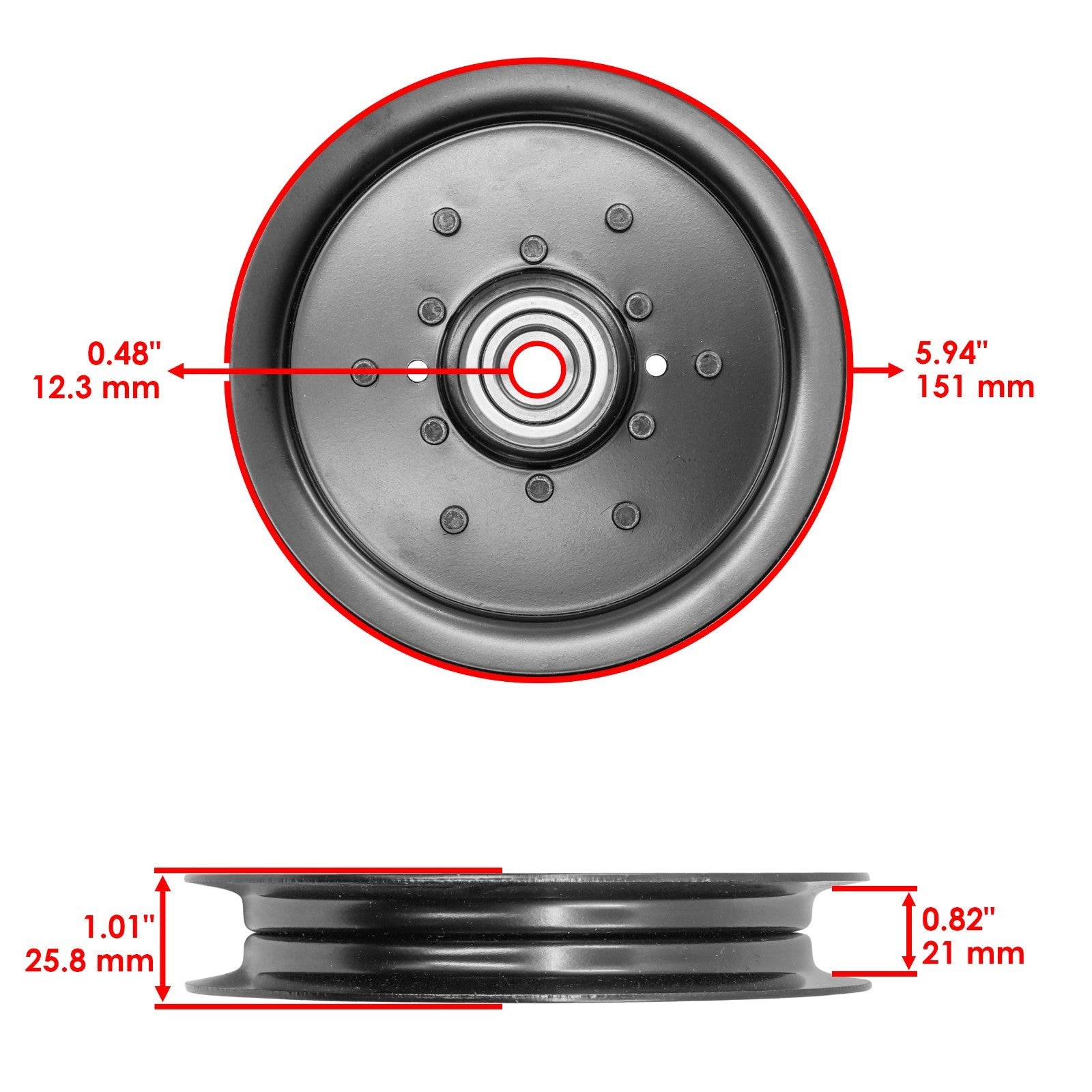 Deck Spindle Assembly Heavy Duty for John Deere 60 in 2210 4010 (1970–1972)