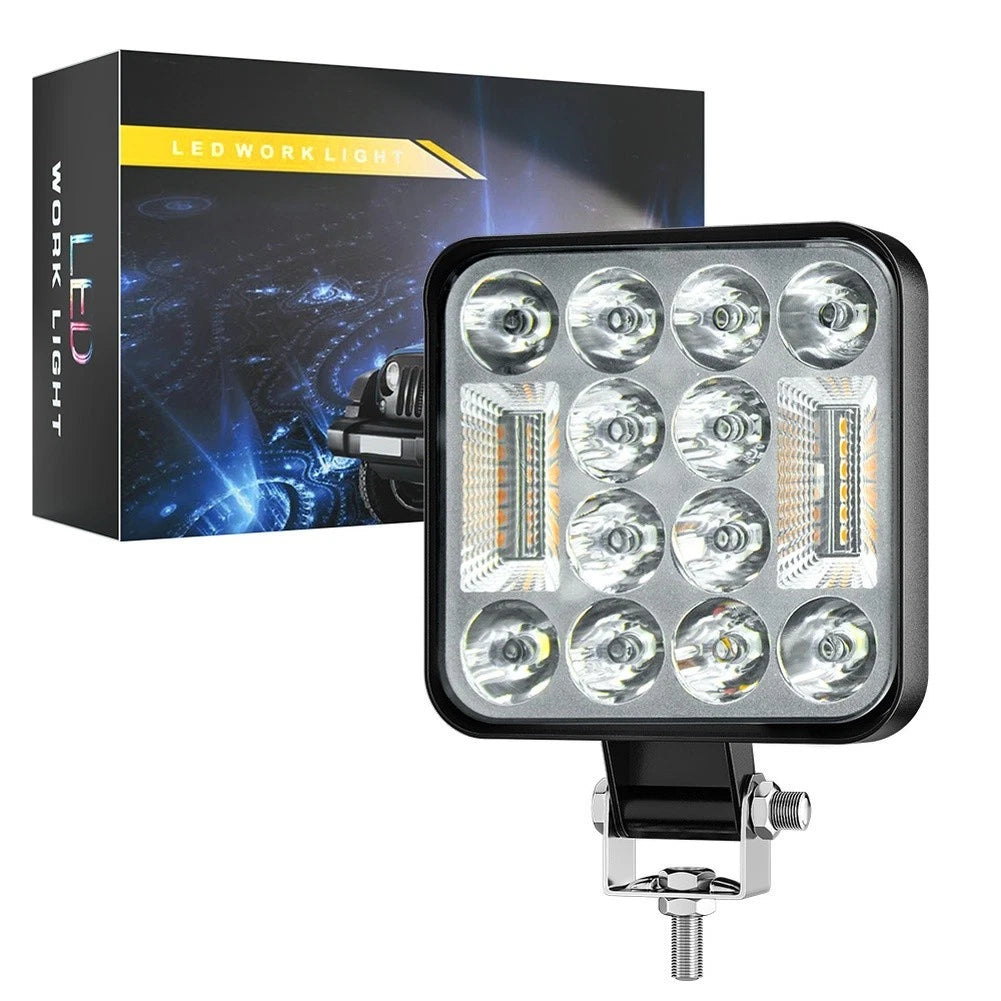 LED Work Light 3 Inch for Car Motorcycle Truck SUV (Compact Design)